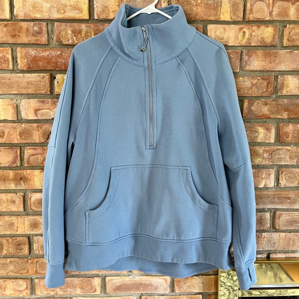 Lululemon Woman’s Scuba Oversized Funnel-Neck Half-Zip Long